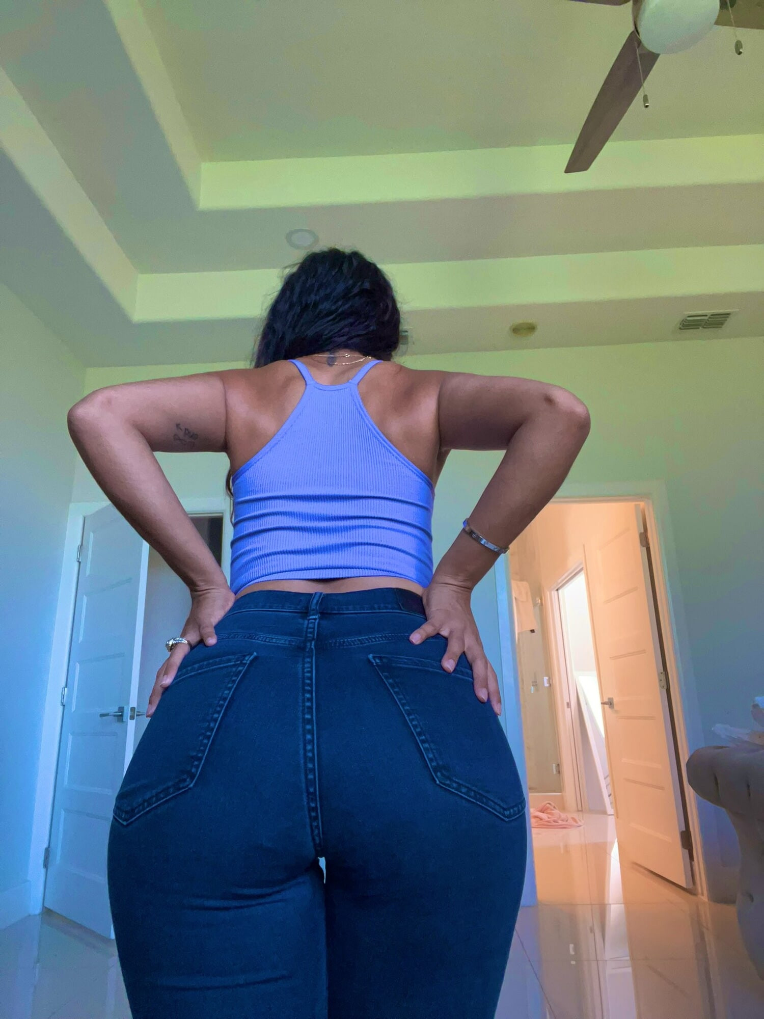 Front or back