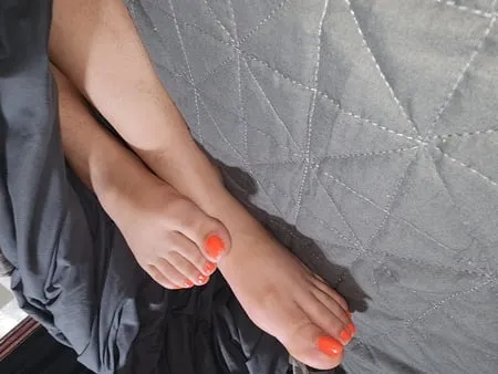 bright orange         