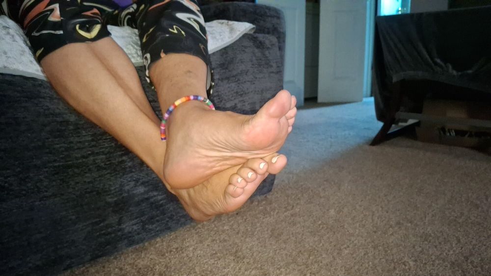 Girlfriend soles in your face #26