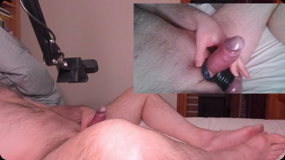 More strapped cock and balls #57