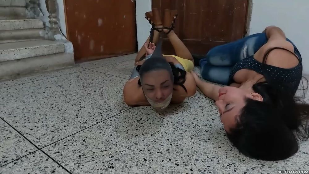 Young Fashion Model Turned Humiliated Bondage Slave By MILF #7