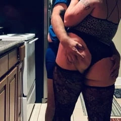 Pawg wife fucking with husband’s friend 