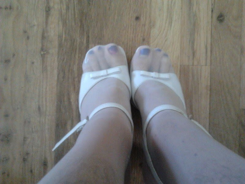 Erica heels, feet & nylons  #32