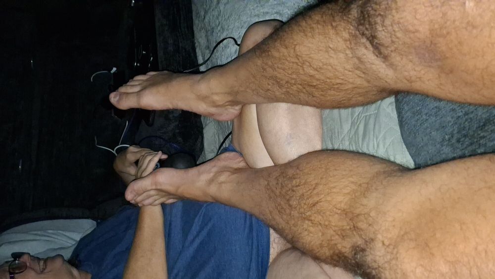 Just my legs and feet