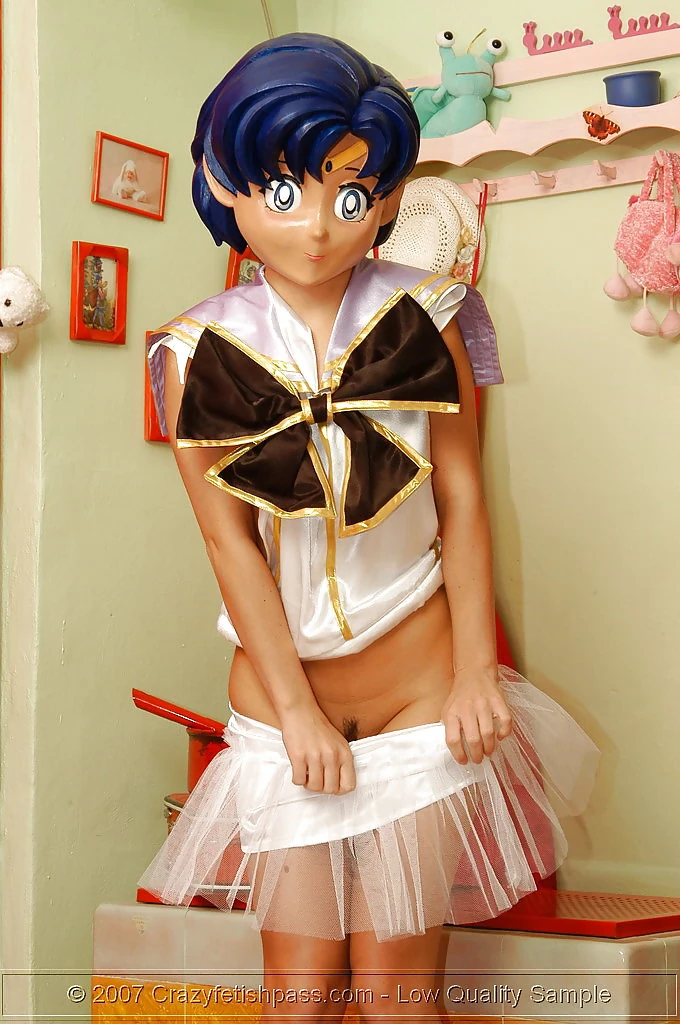 Hot Babe transformed as Manga Girl #2