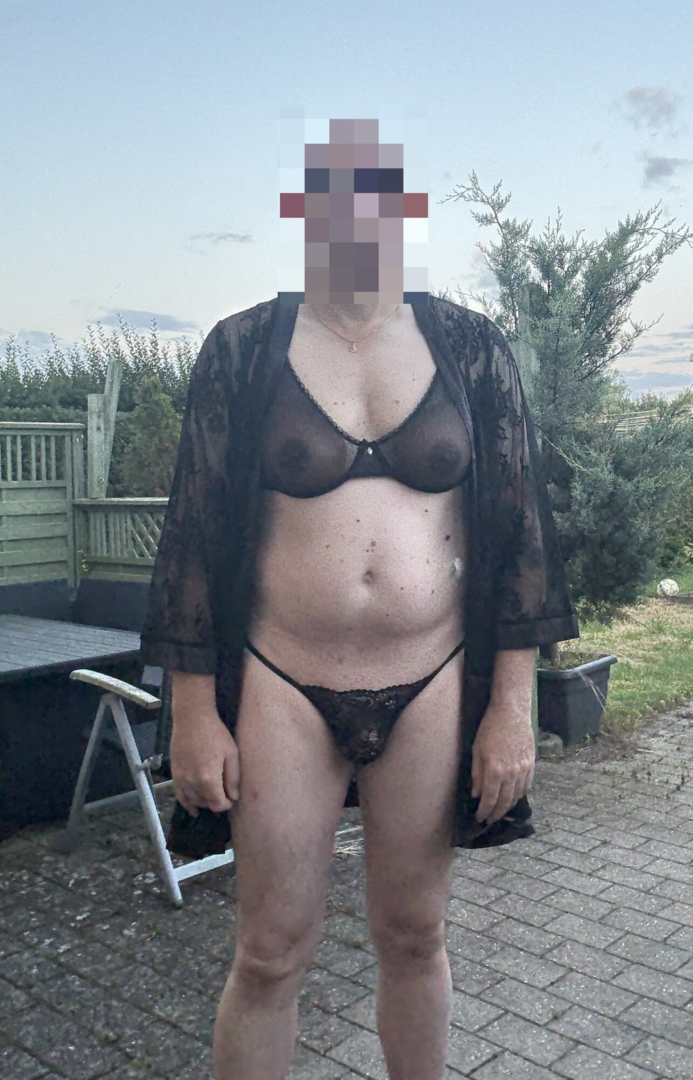Black lingerie #10