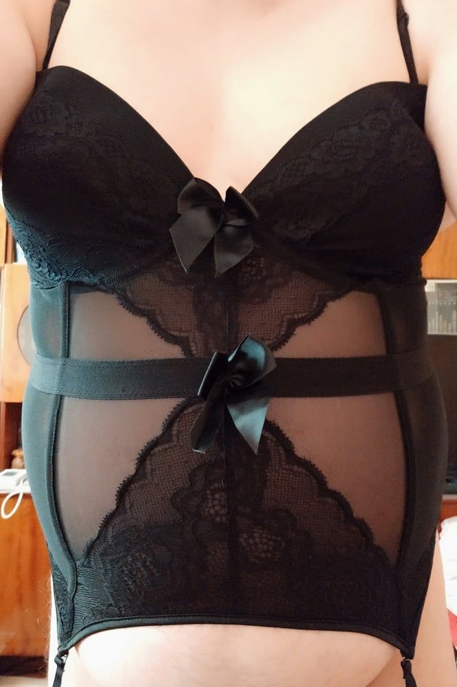my new black corset #26