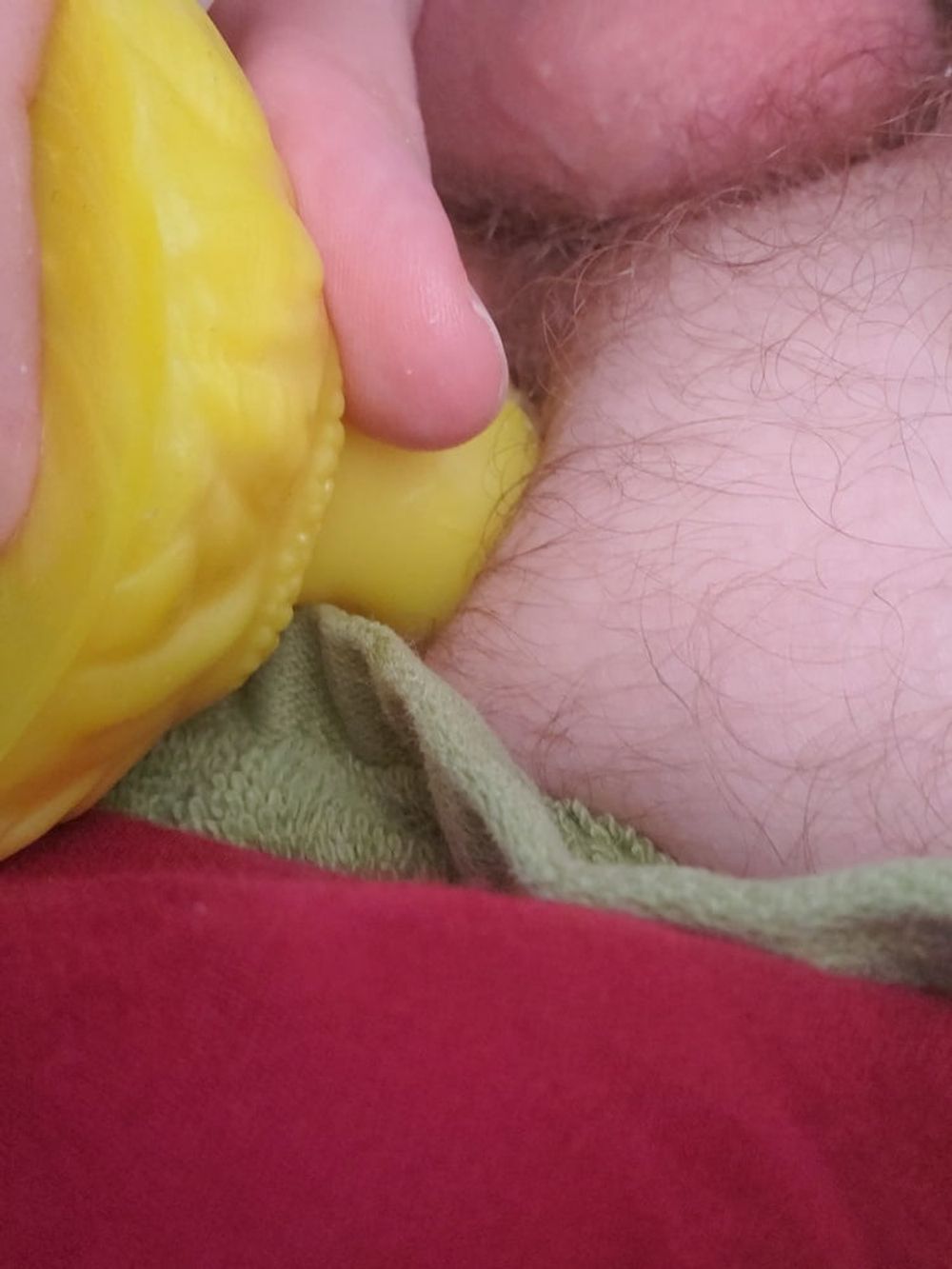 Sliding Dildo Into Tight Ass #2