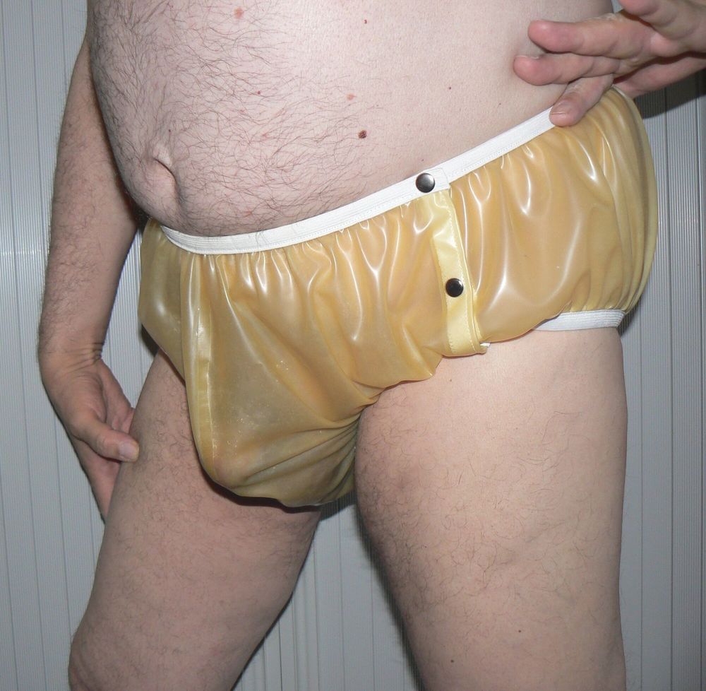 Gummibub in clear Rubber Pants #12