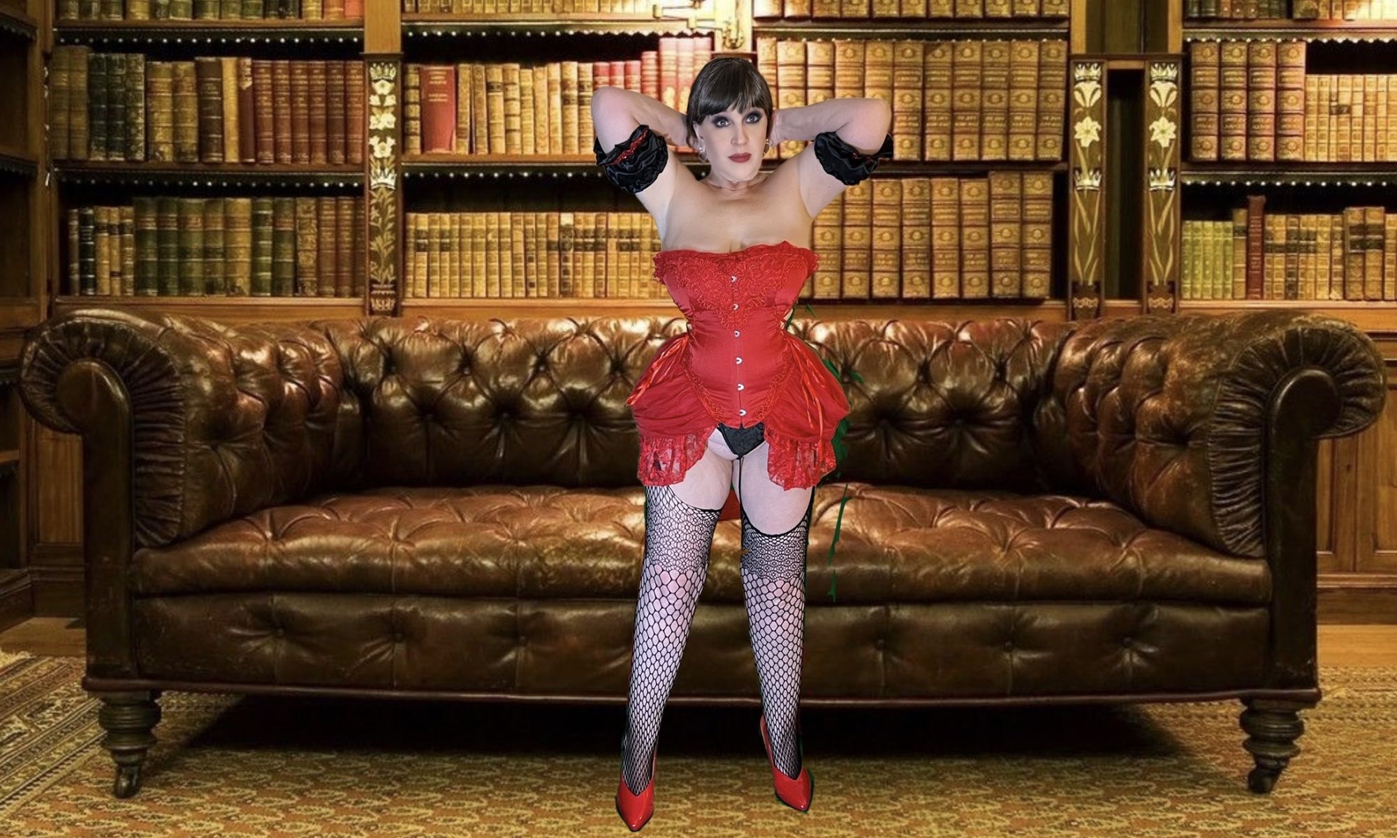 Carmen Angels Librarian in Red #3