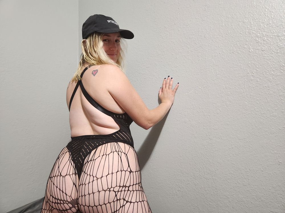 A slut in fishnets #6