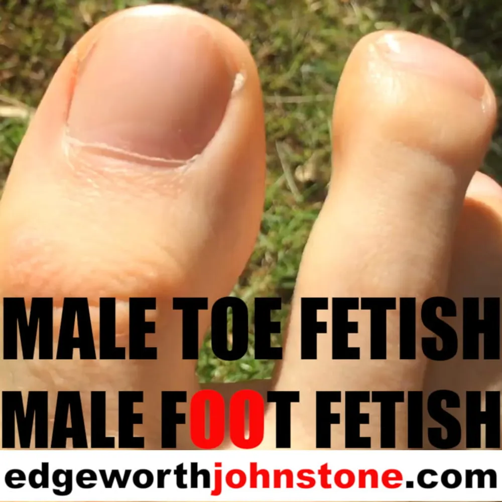 Toe &amp; Toenail Fetish - Gay Male Toes Closeup &amp; Toenails #4