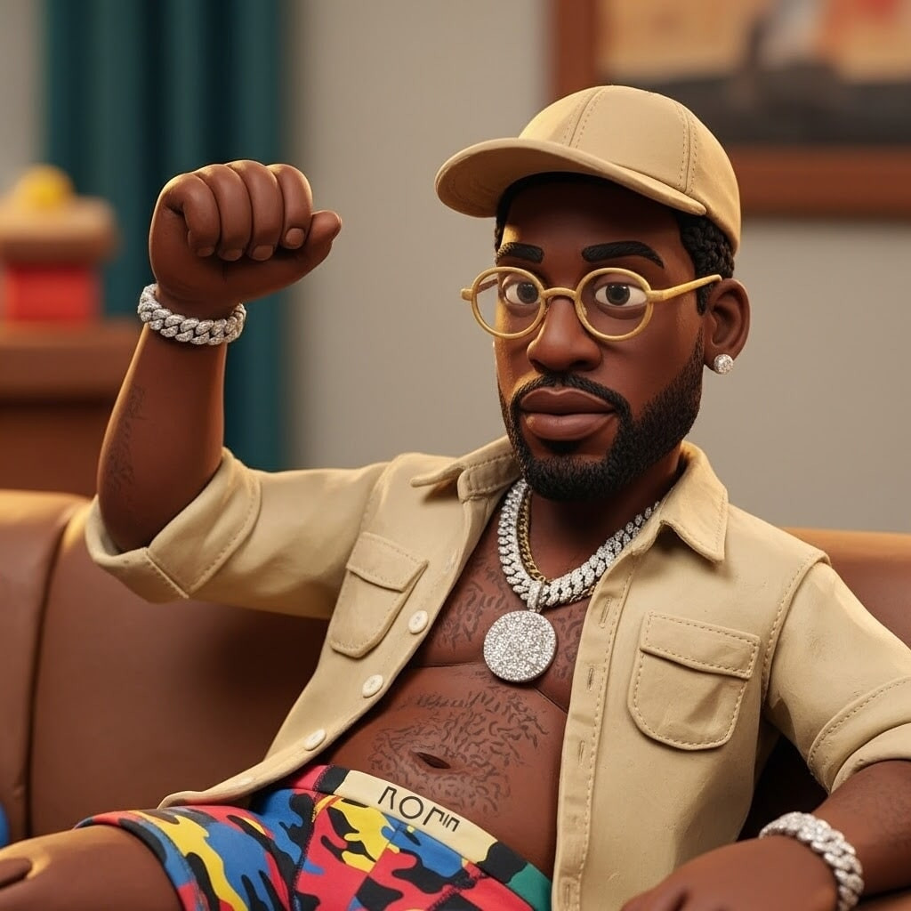 Mister Bitch's art exhibit