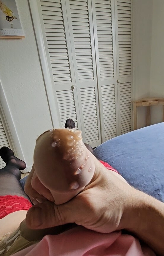 Cum Through My Nylon Panties #4