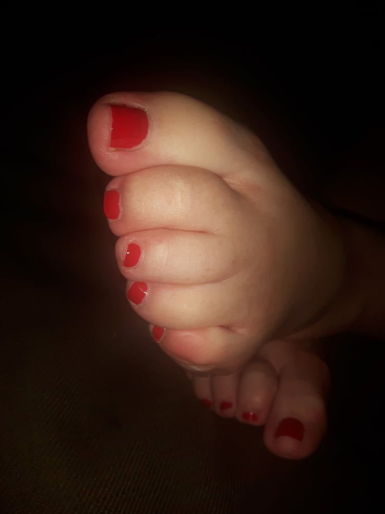 HOT BBW Wife Feet - Tits - Pussy and Just Random Stuff #17