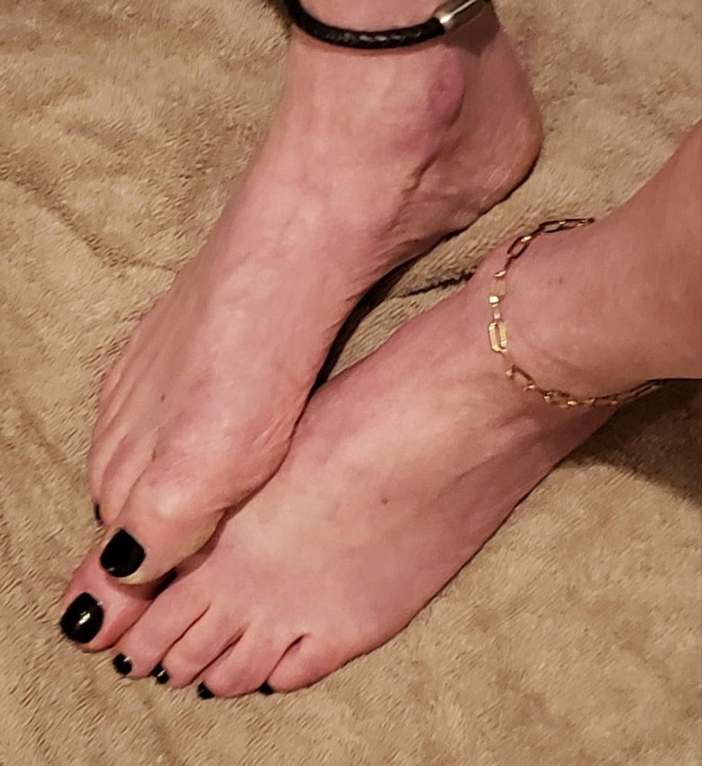 pedicure and cute kitten heels #11