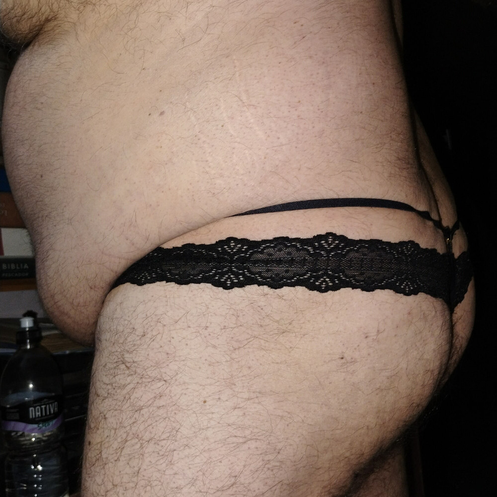 My butt and new thongs #4