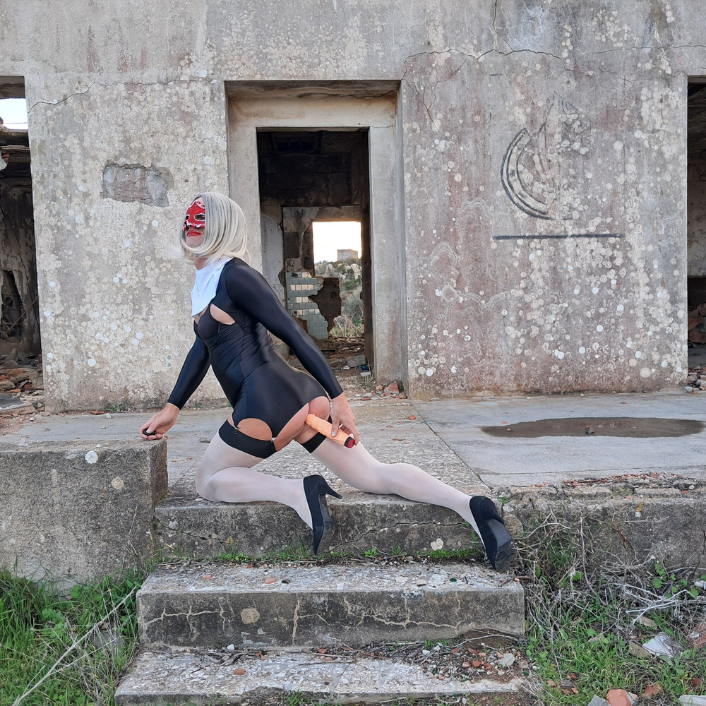 Kinky Perverted Nun in Nylon Stockings and High Heels #28