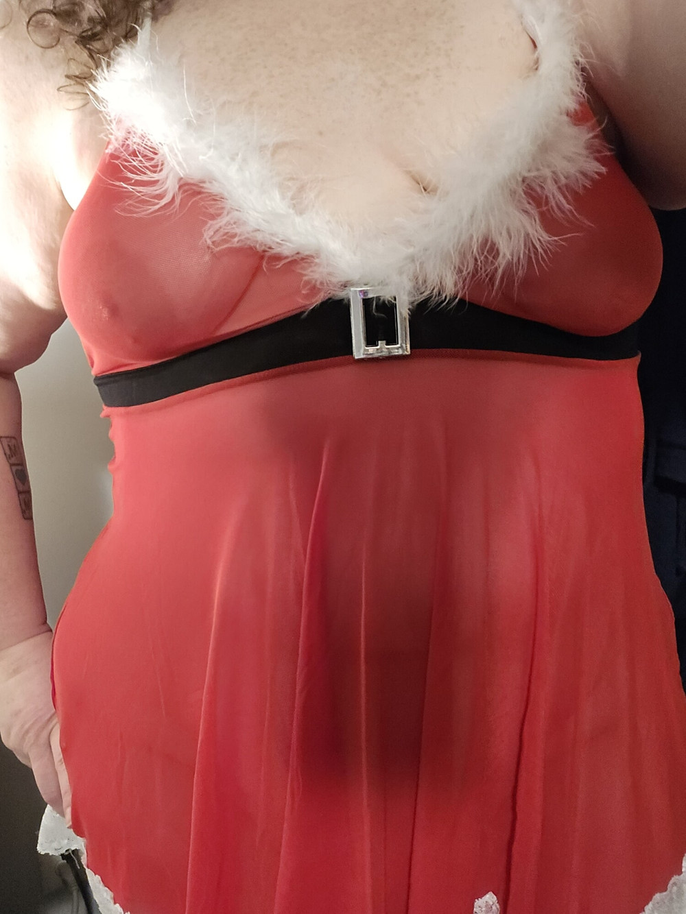 Christmas lights and lingerie!  #2