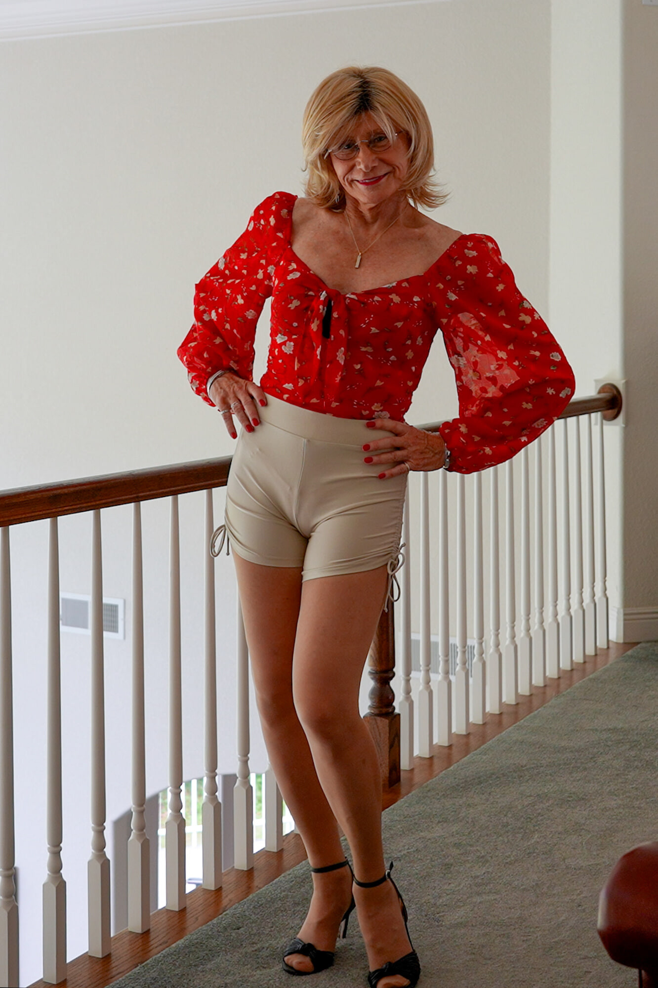 Hot in hot pants