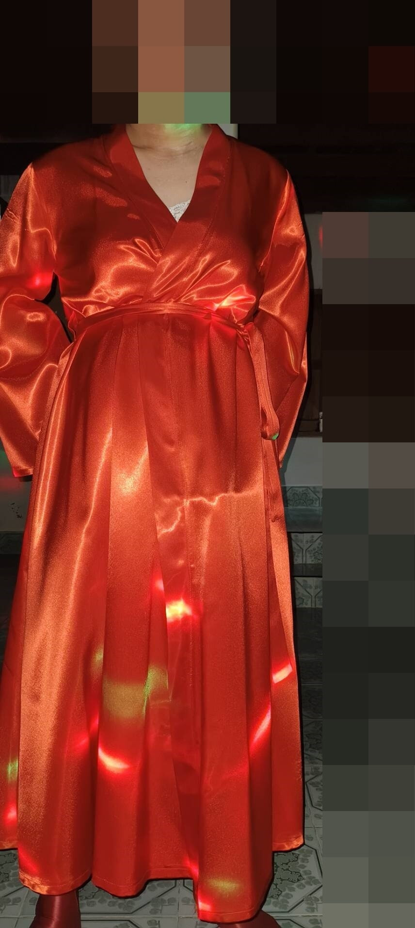 satin red hot12 #5