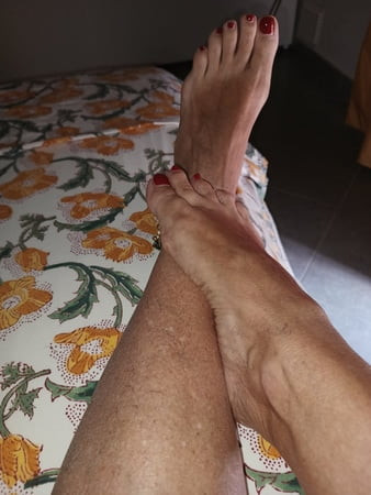 Feet in relax 