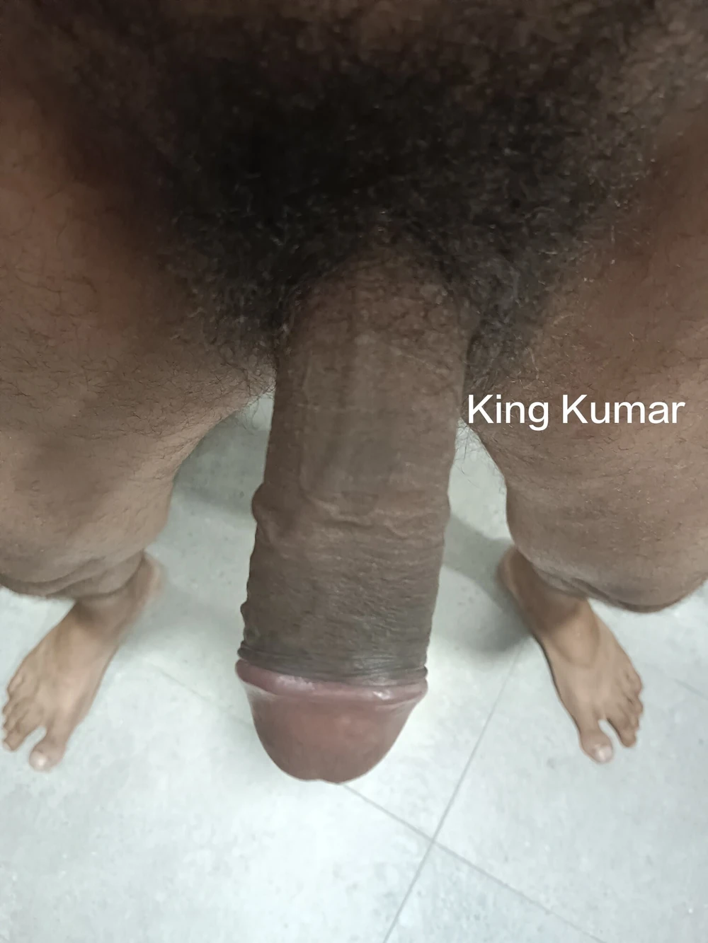 King Kumar's hairy black Cock #2