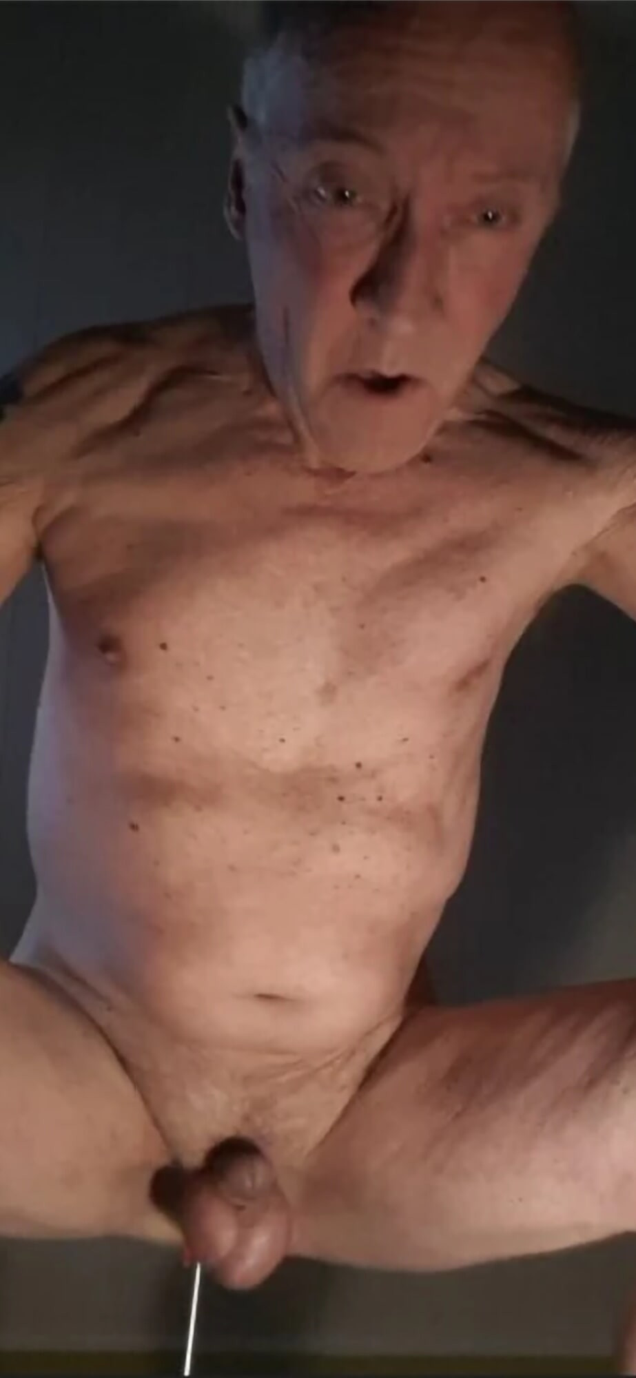 GRANDPA EXHIBITIONIST CLOSE UP CUMSHOT FESTIVAL #9