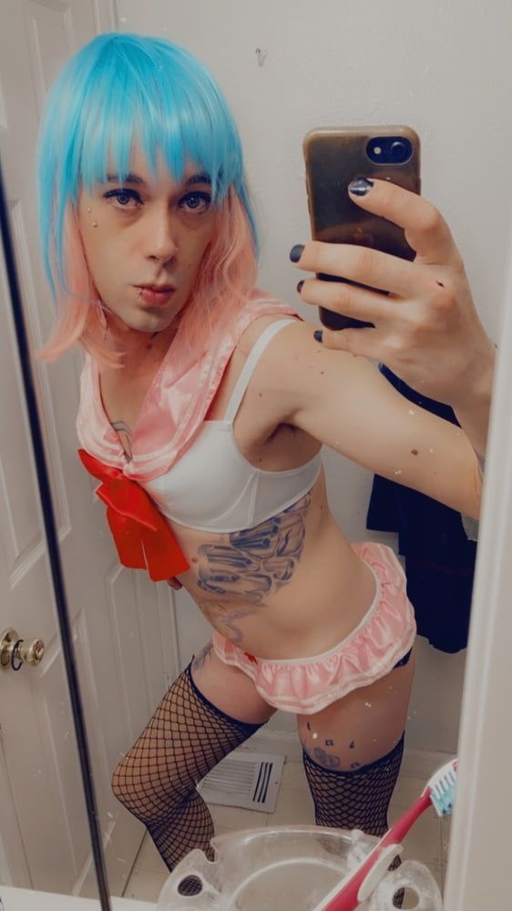 Cute Pink Cosplay Girl #39