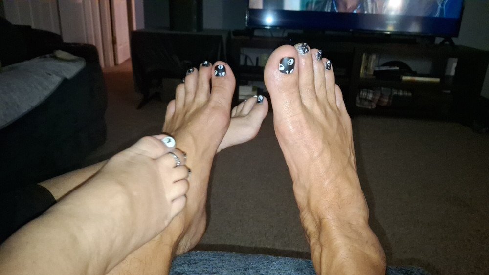 Footsie with my girlfriend #12