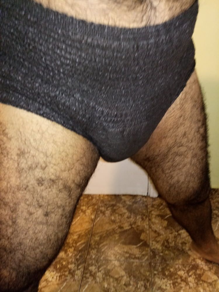 USING BLACK DIAPERS IN THE HOTEL  #2