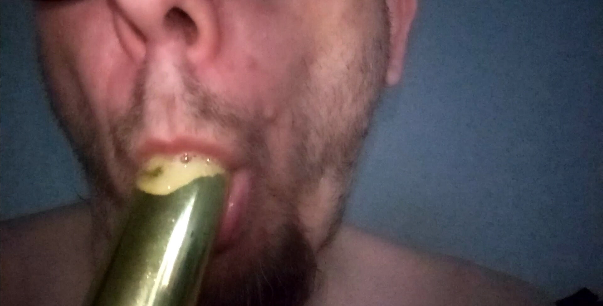Horny BI lips