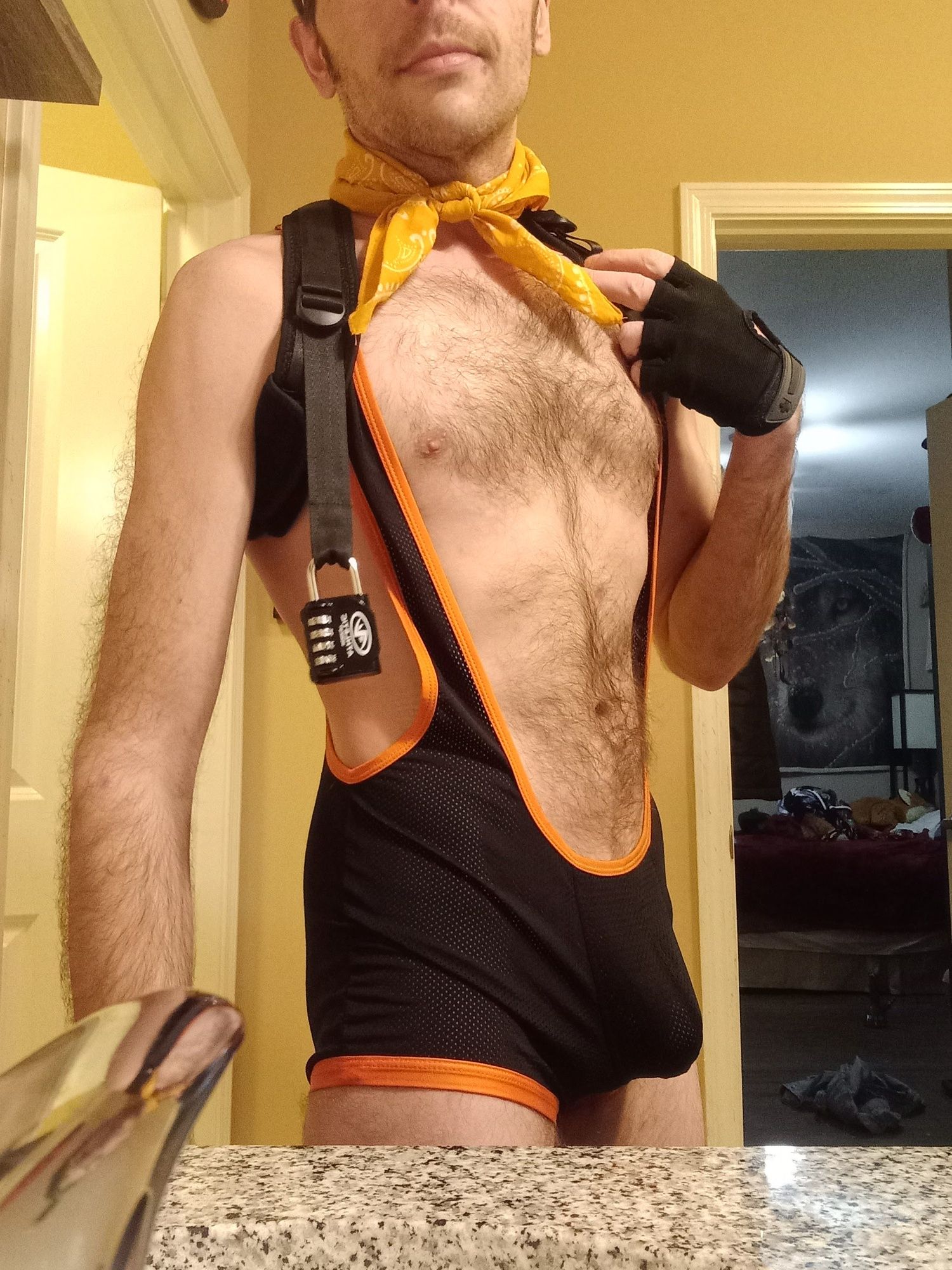 Puppers Showing off in underwear...again #8