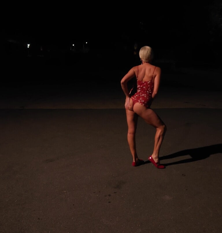 Sissy slut in streets 2 #34