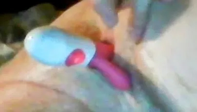 Maestrobater1 using toy on his asshole closeup 