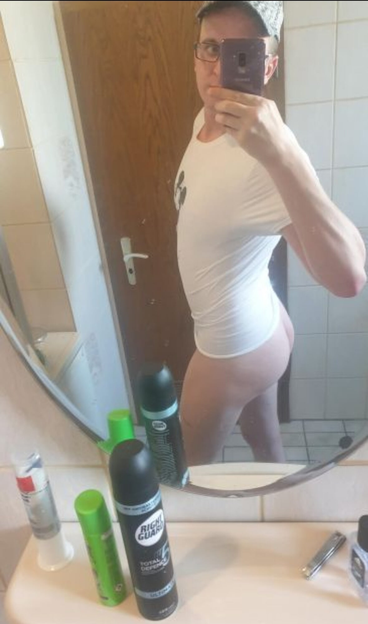 Me in pink. I'm always so horny