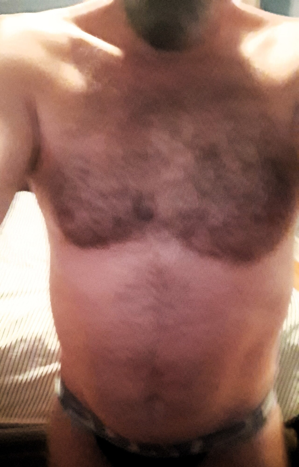 Hairy Chest, Shaved Balls, Tied Ass #51