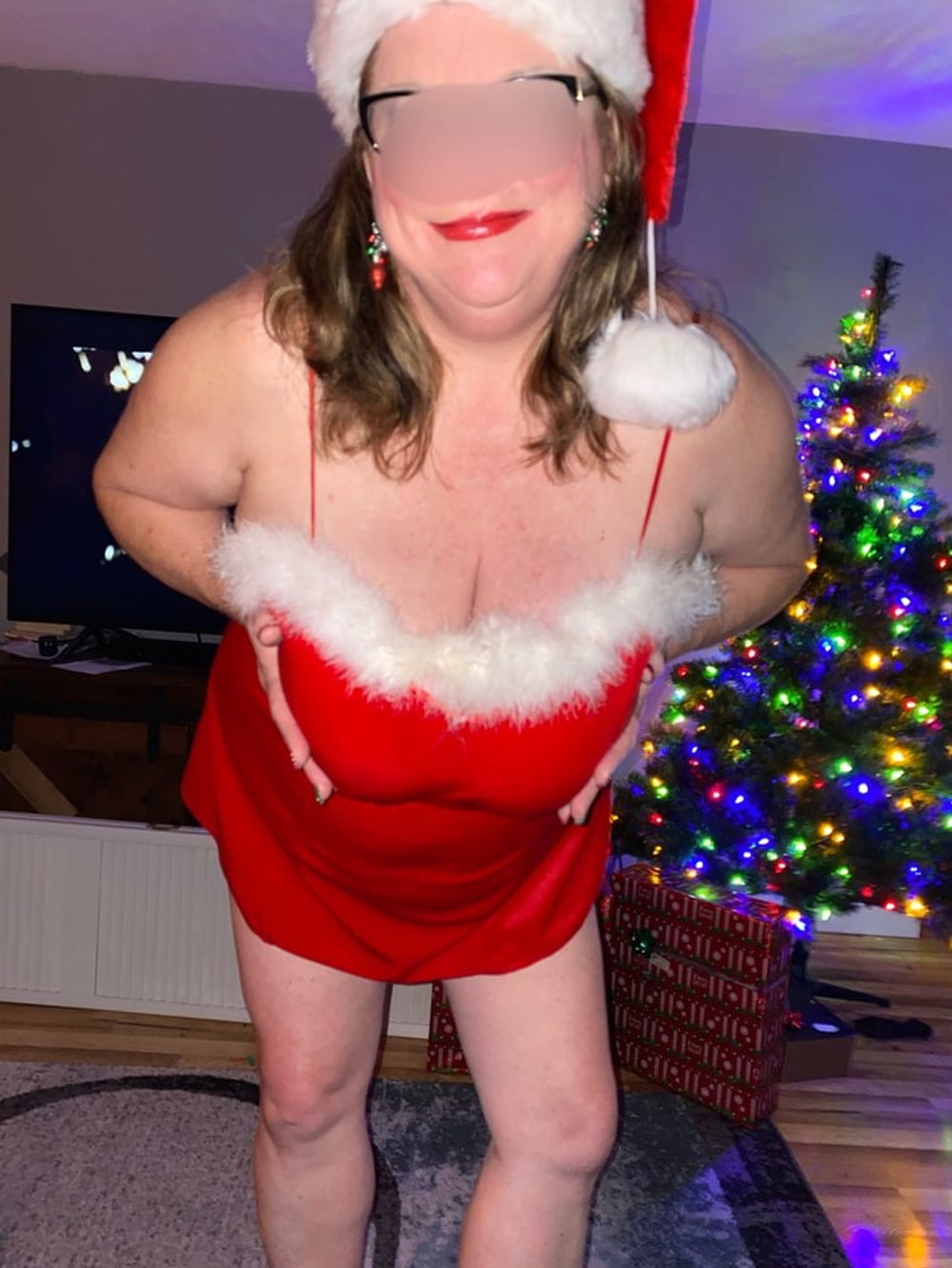 BBW wife sexy holiday #7