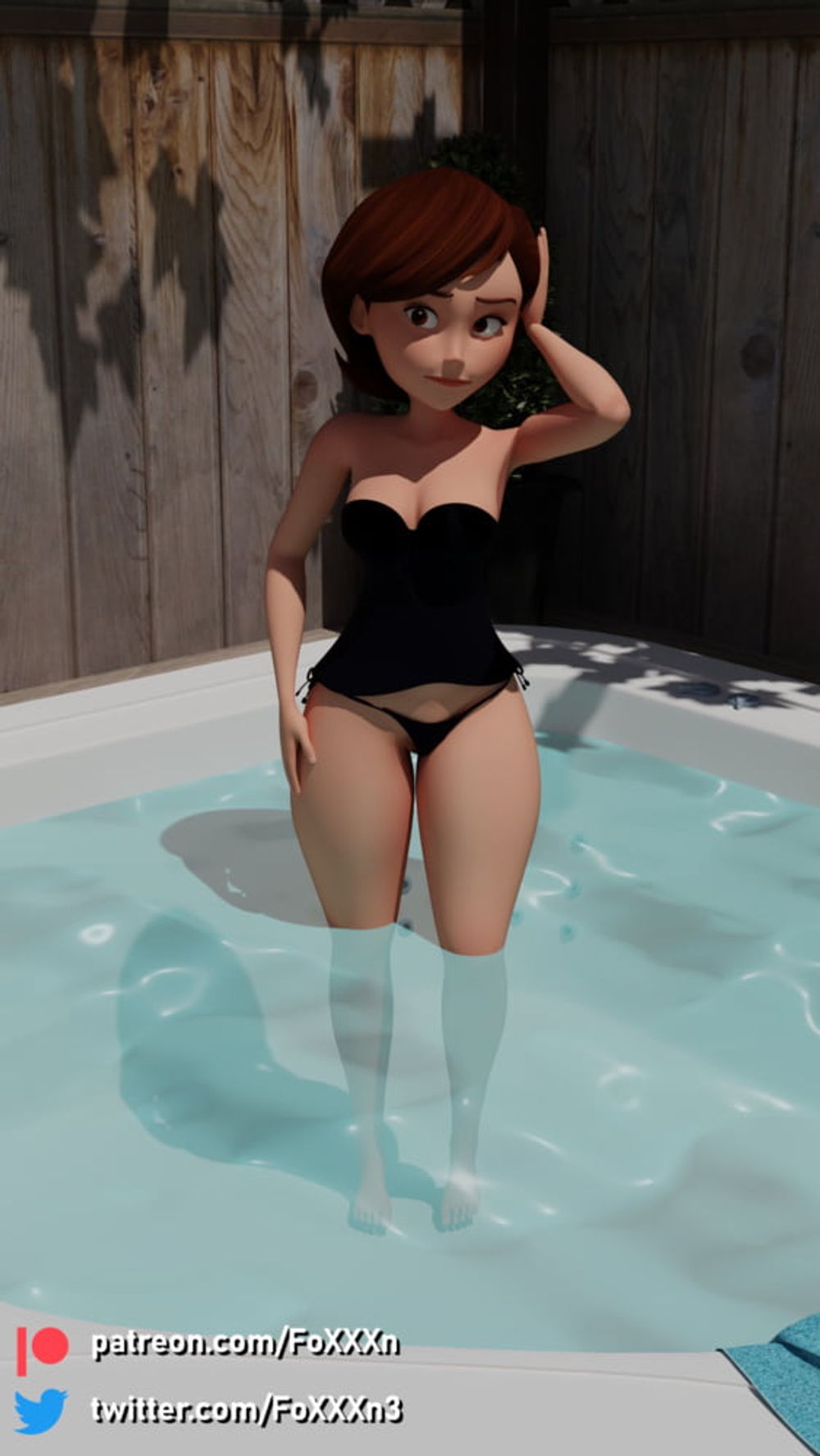 Helen Parr Hot Tub Sex