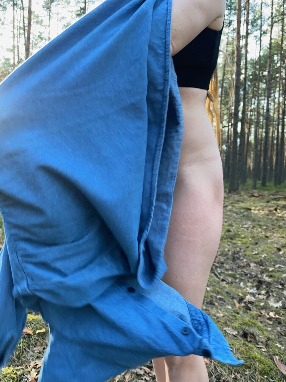 Strip down in the forest, wander freely. #37