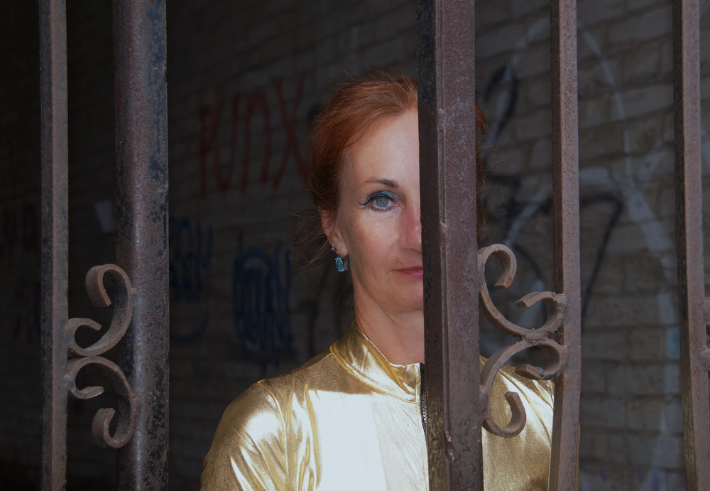 In Golden Spandex in Gate #14