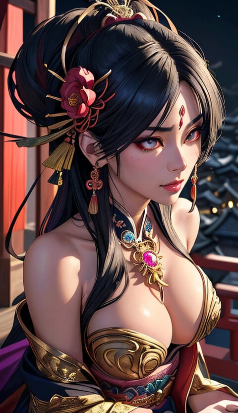 chinese temple (Ai models) #21