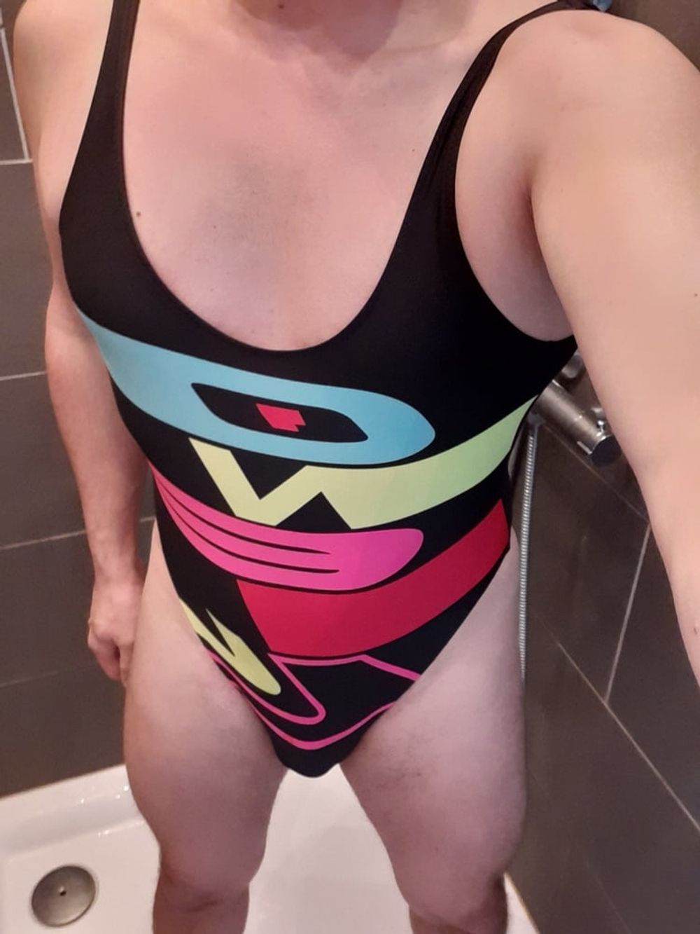 O&#039;Neill Swimsuit and Dildo in Shower #2