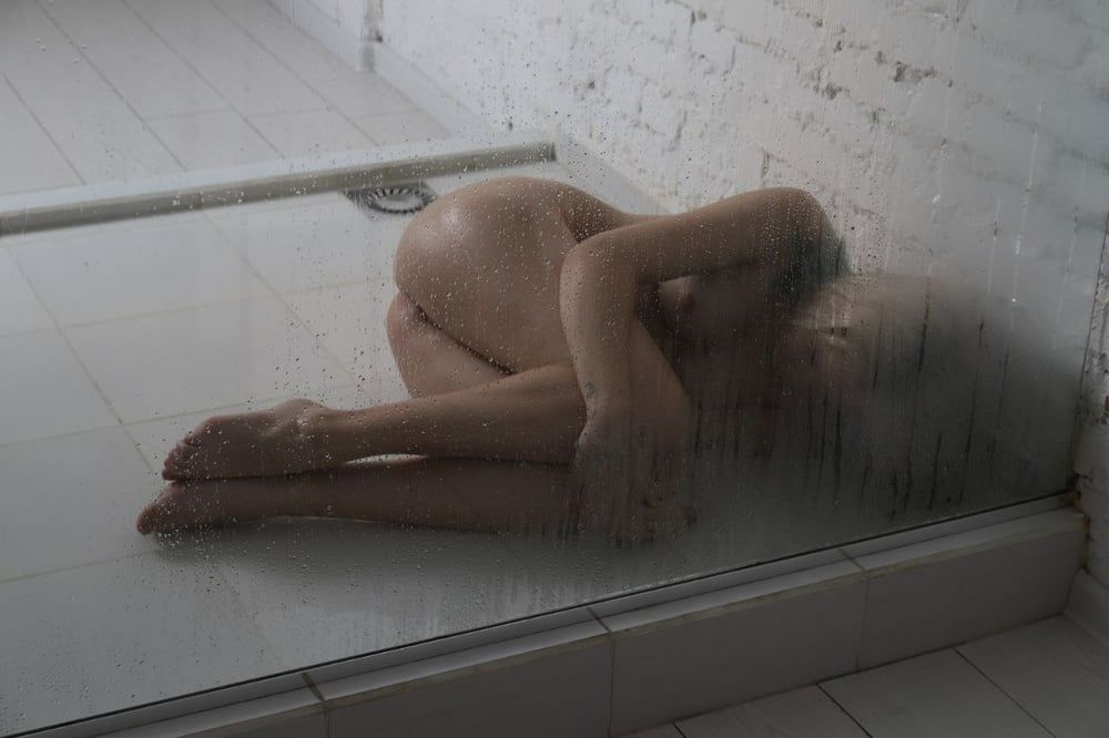 Nude hot shower shoot #17