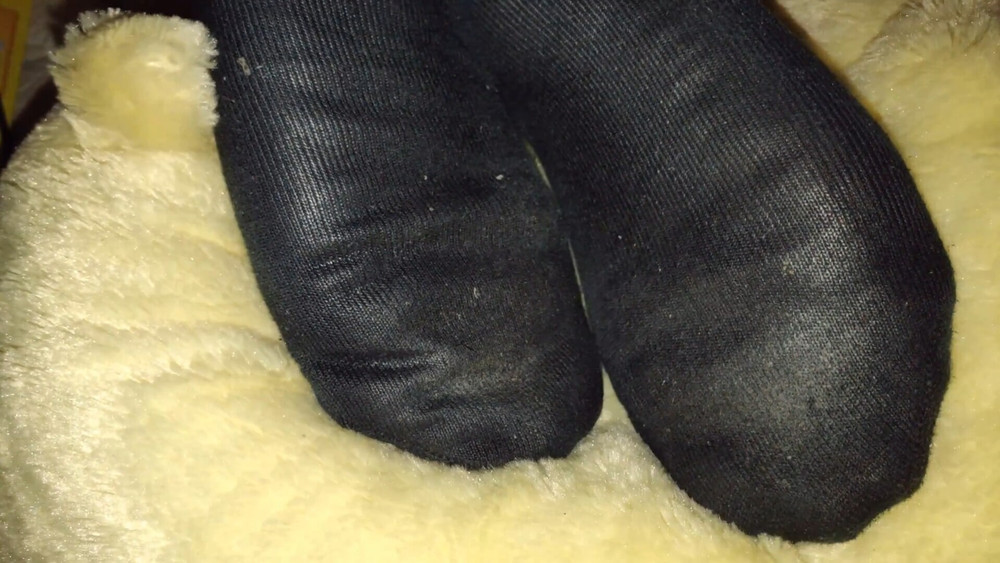 Sweaty socks and boots of my girlfriend af #8