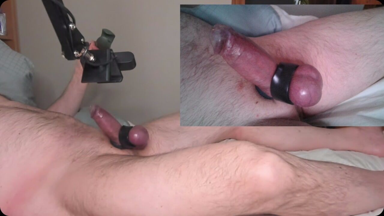 More strapped cock and balls #55