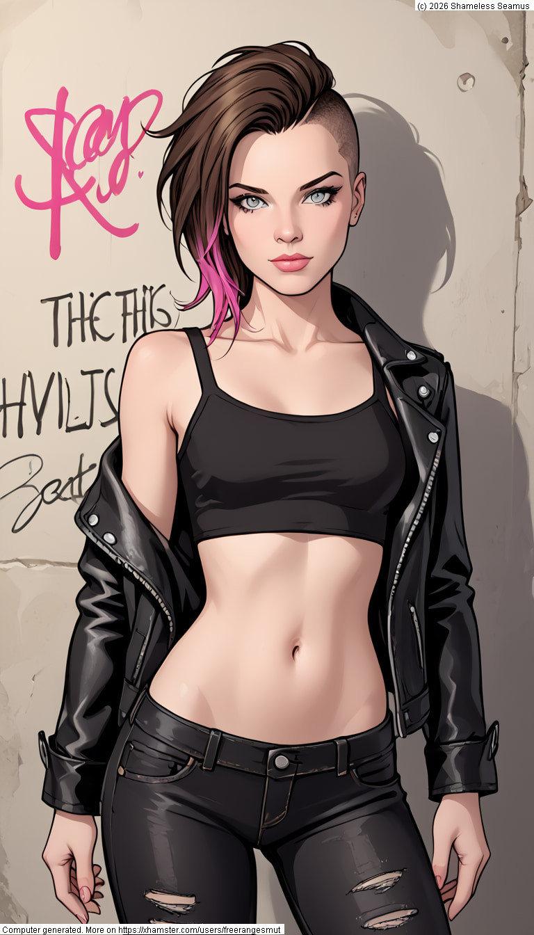 Nicky in Leather