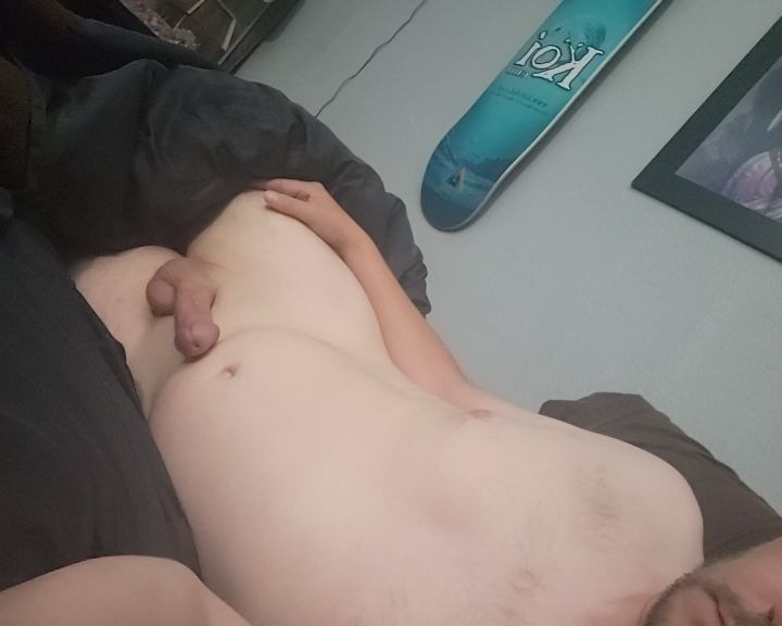 Just laying in bed naked having fun. #4