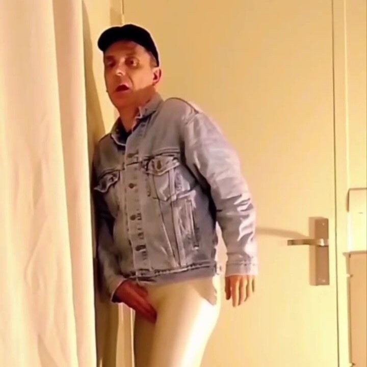 Best Moments - White Vinyl Leggings and Dildo Riding #9
