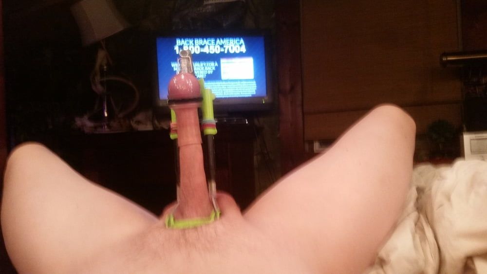 stretching my cock #12